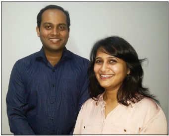 Photo: Dr. Arunanghsu Goshal and Dr. Anuja Damani, the first MD Palliative Medicine specialists trained from India